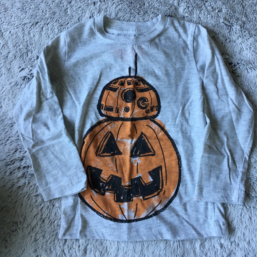 ☀️ Toddler Halloween BB8 Long Sleeve ☀️